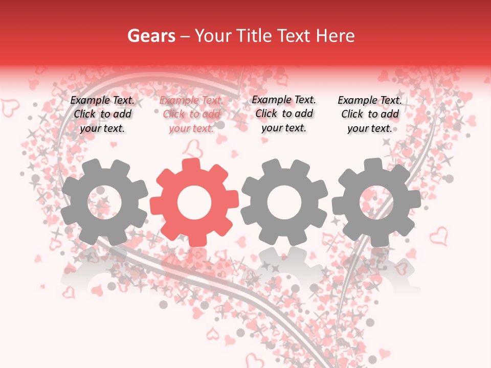 Valentines Day Day Red PowerPoint Template