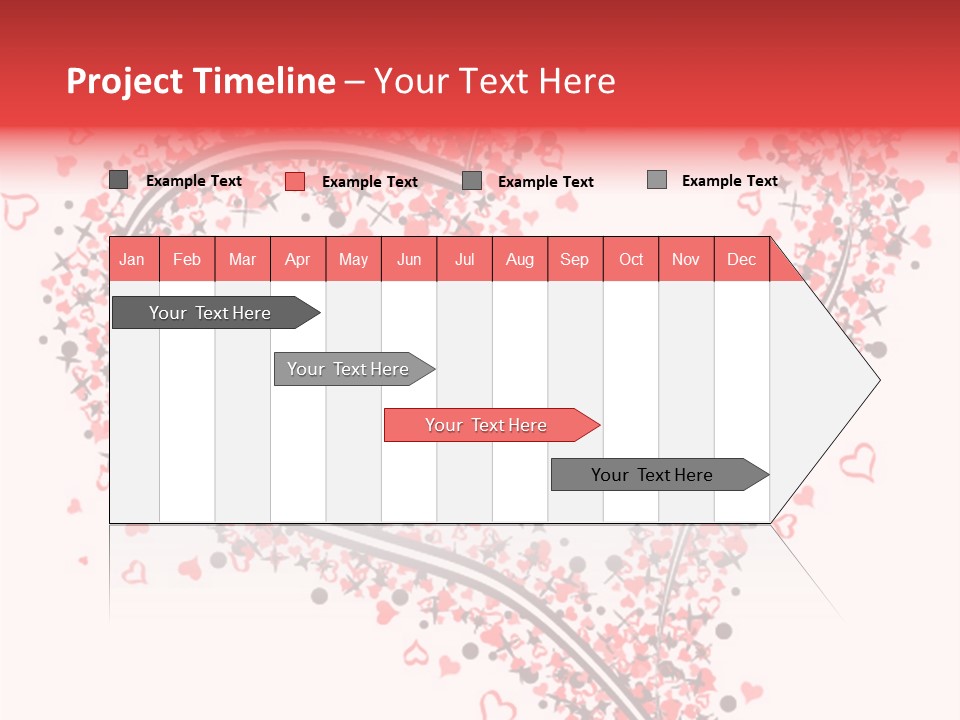 Valentines Day Day Red PowerPoint Template