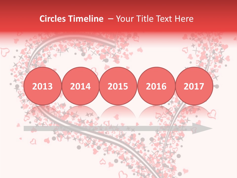 Valentines Day Day Red PowerPoint Template