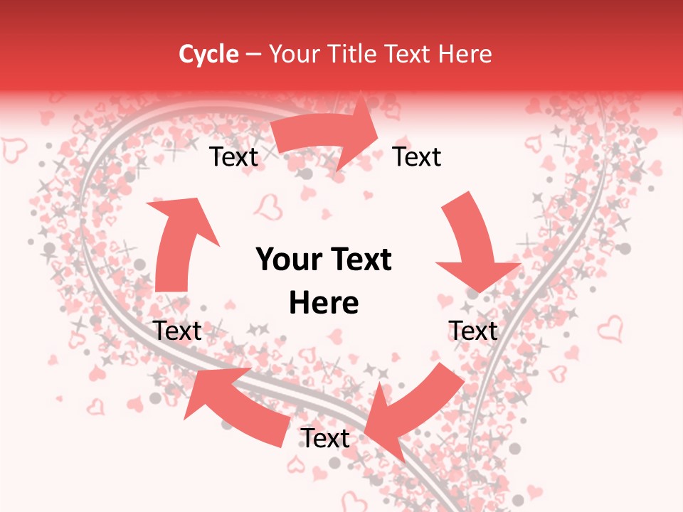Valentines Day Day Red PowerPoint Template