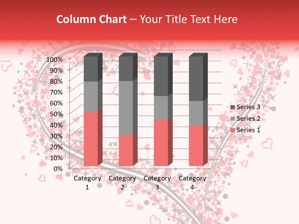 Valentines Day Day Red PowerPoint Template
