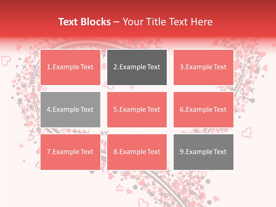 Valentines Day Day Red PowerPoint Template