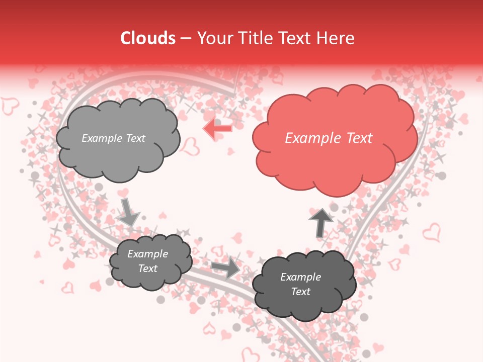 Valentines Day Day Red PowerPoint Template