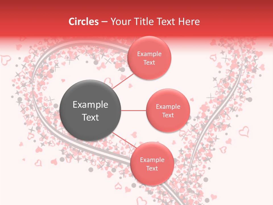 Valentines Day Day Red PowerPoint Template