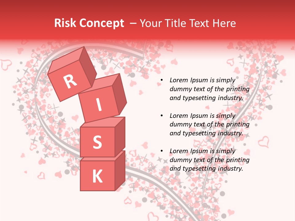 Valentines Day Day Red PowerPoint Template