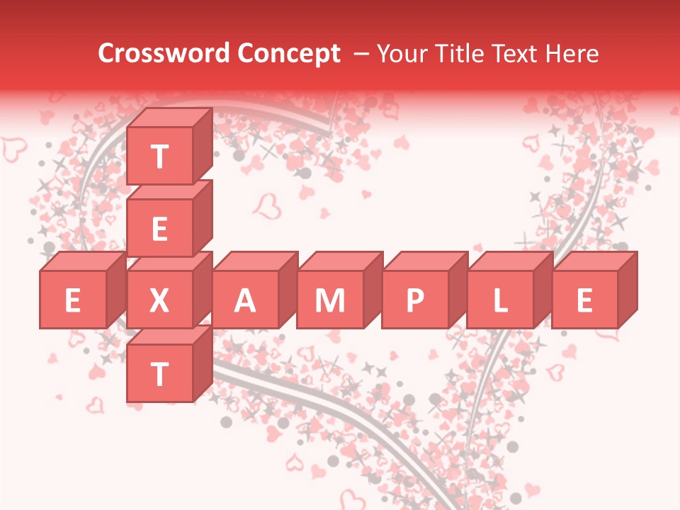 Valentines Day Day Red PowerPoint Template