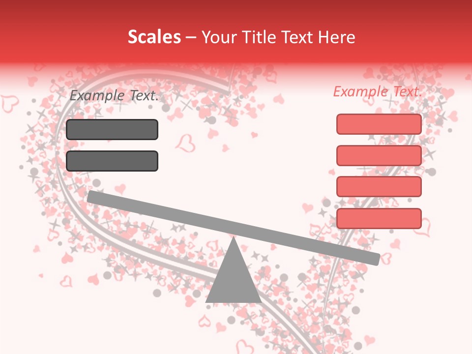 Valentines Day Day Red PowerPoint Template