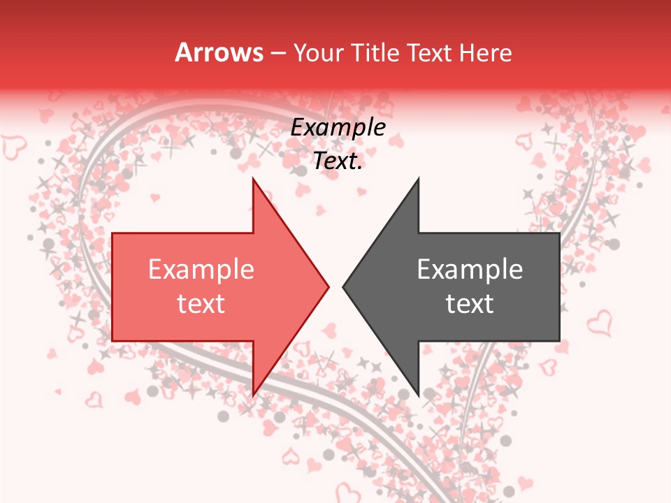 Valentines Day Day Red PowerPoint Template