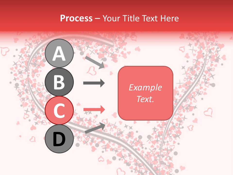 Valentines Day Day Red PowerPoint Template