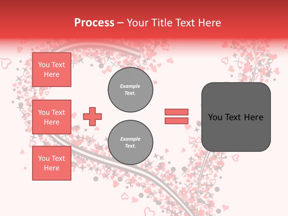 Valentines Day Day Red PowerPoint Template