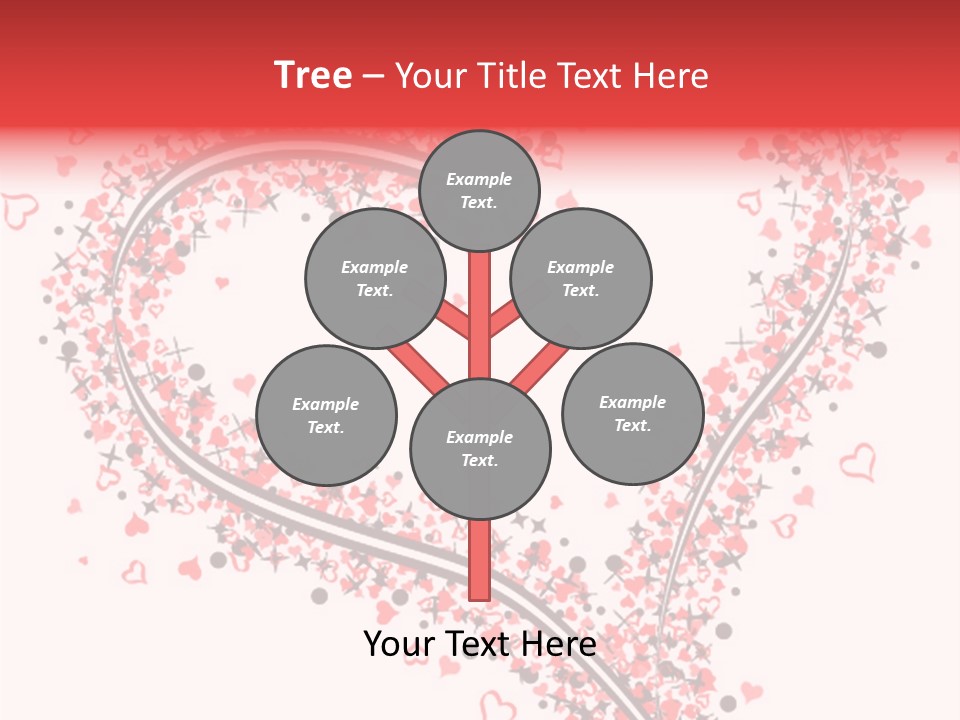 Valentines Day Day Red PowerPoint Template
