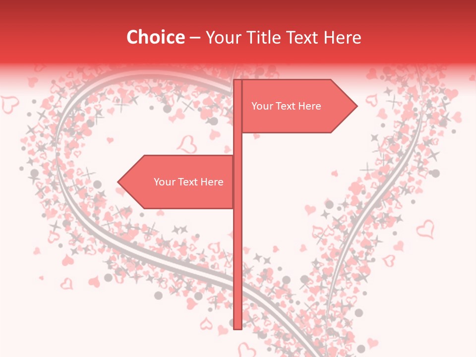 Valentines Day Day Red PowerPoint Template