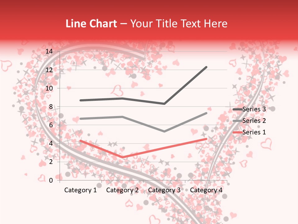 Valentines Day Day Red PowerPoint Template
