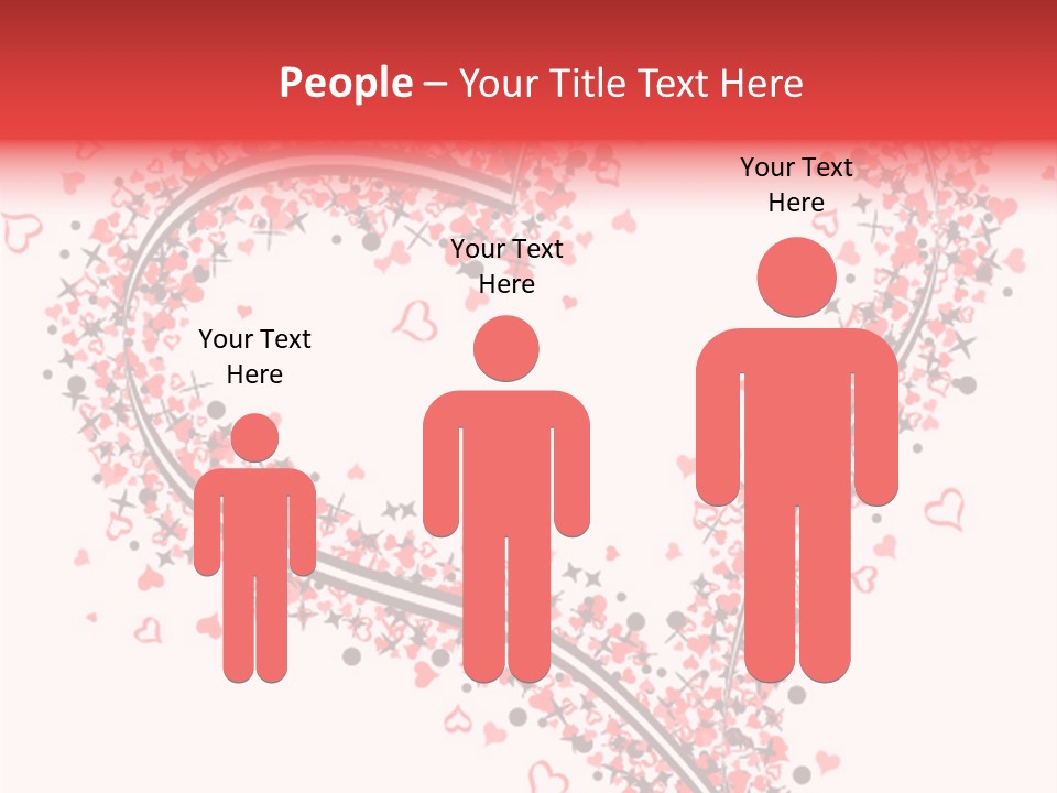 Valentines Day Day Red PowerPoint Template