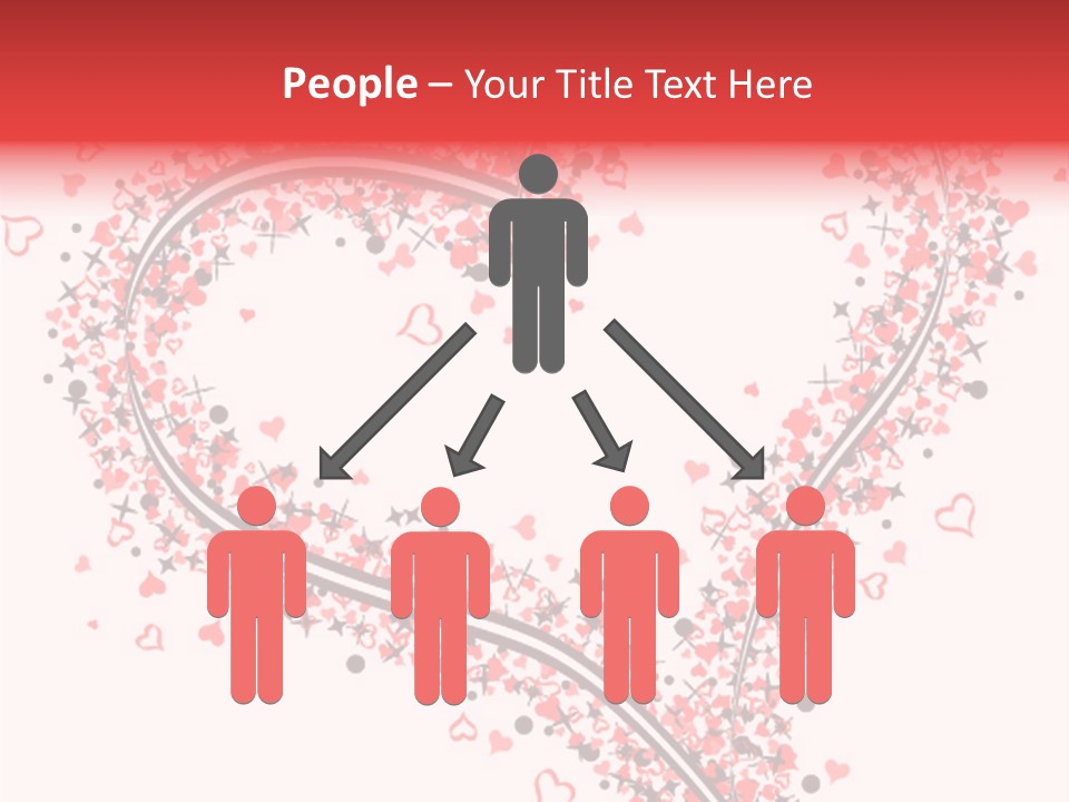 Valentines Day Day Red PowerPoint Template