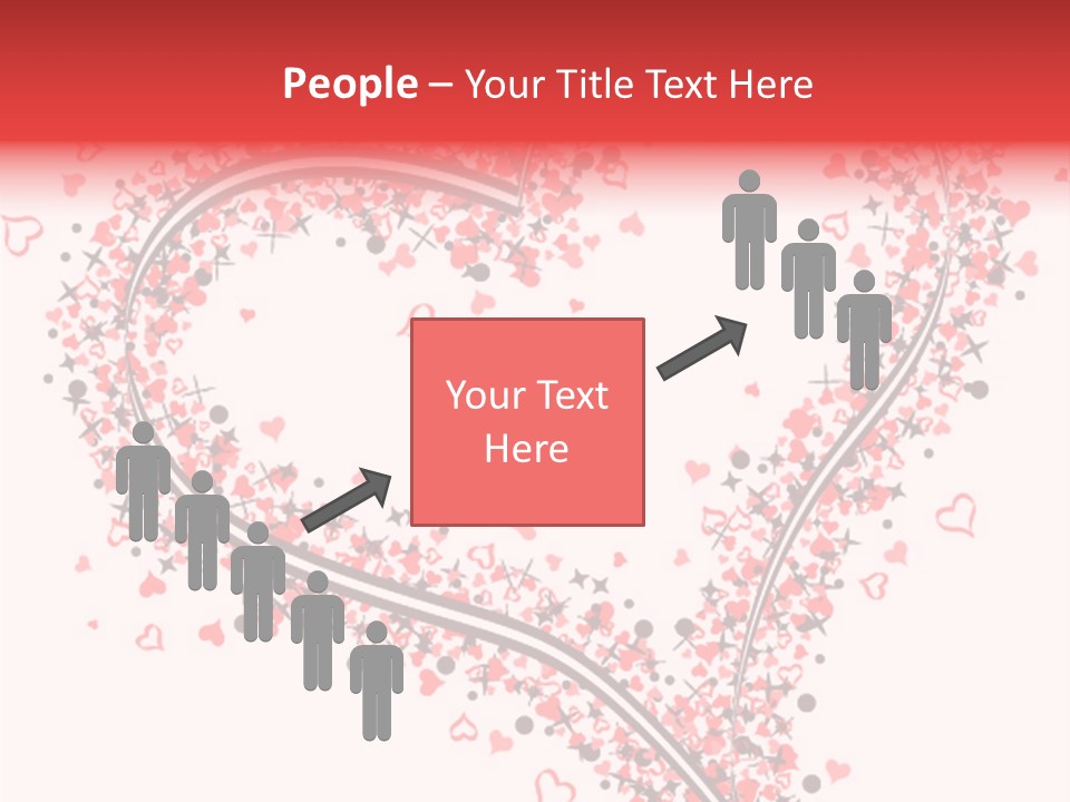 Valentines Day Day Red PowerPoint Template