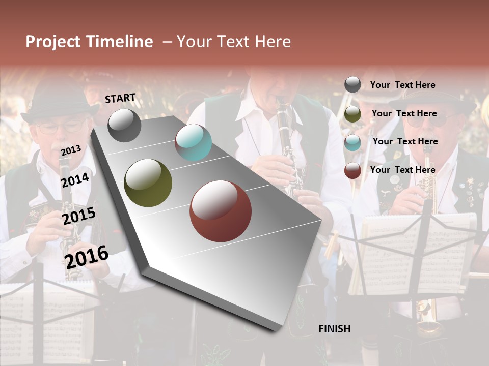 Performance Celebration City PowerPoint Template
