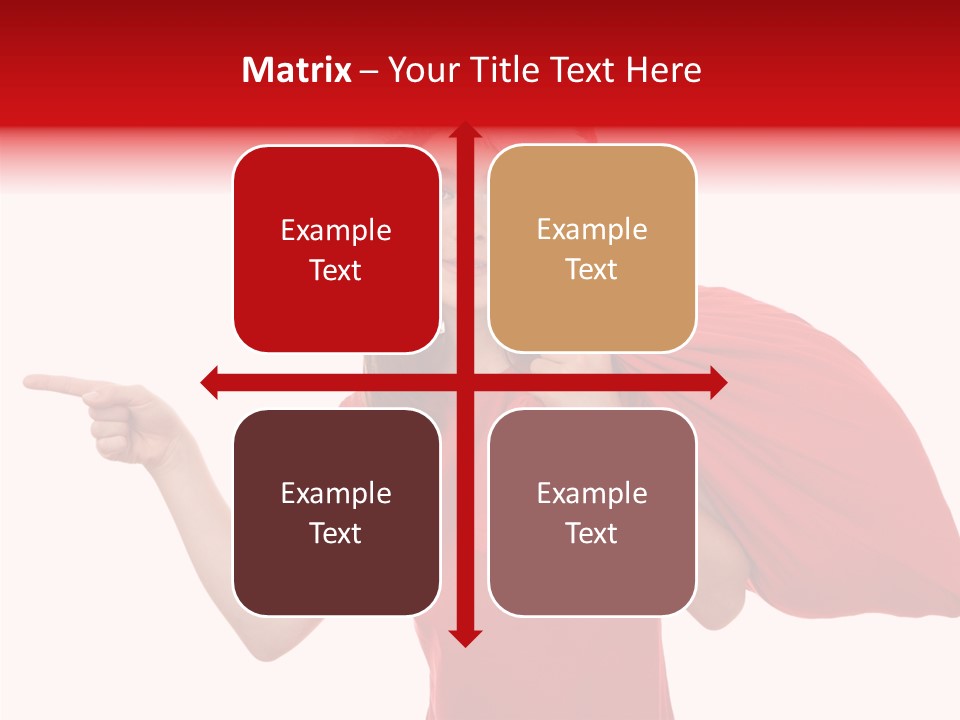 Holiday Seasonal Woman PowerPoint Template