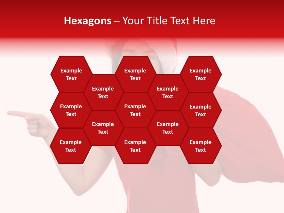 Holiday Seasonal Woman PowerPoint Template