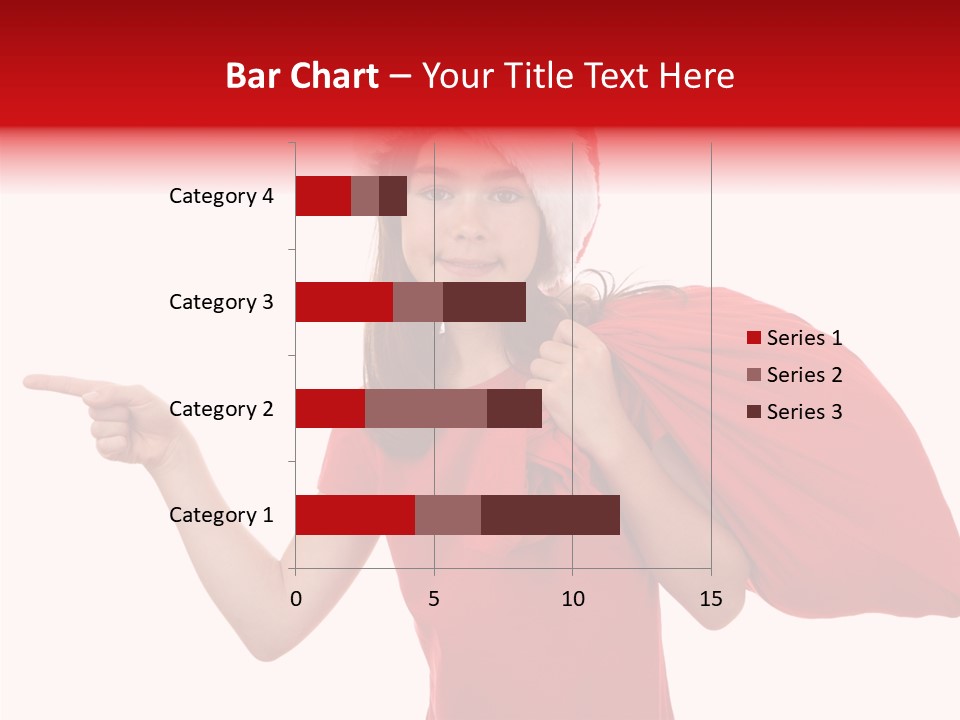 Holiday Seasonal Woman PowerPoint Template