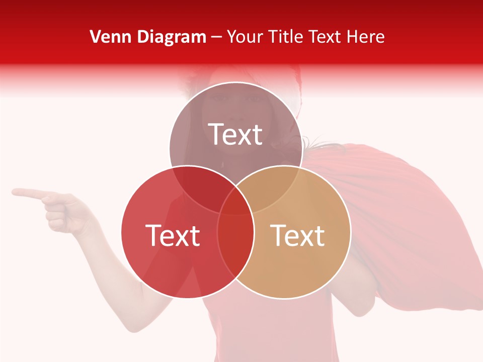 Holiday Seasonal Woman PowerPoint Template