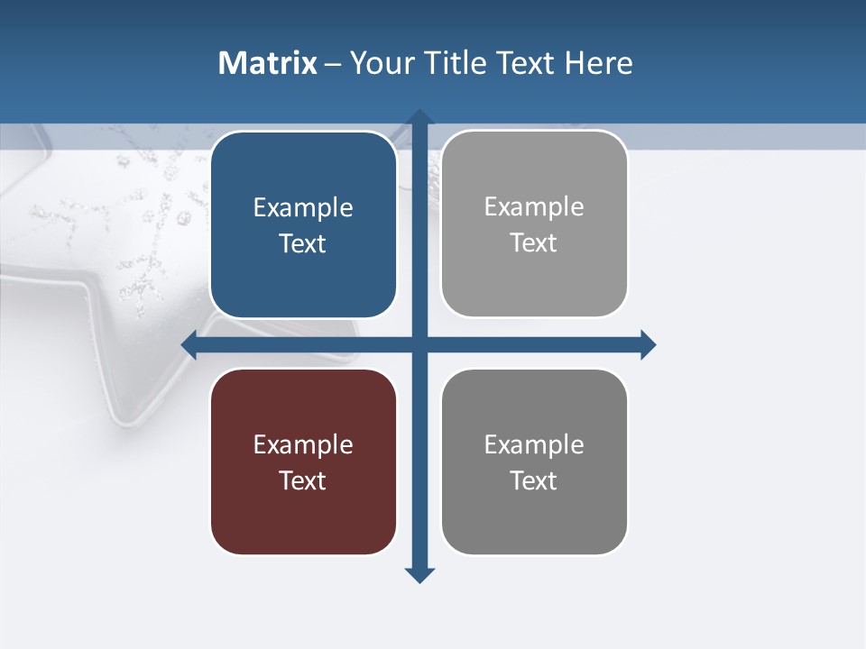 Ornament Background Christmas PowerPoint Template