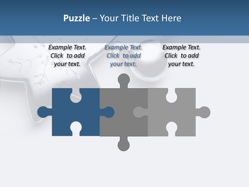 Ornament Background Christmas PowerPoint Template