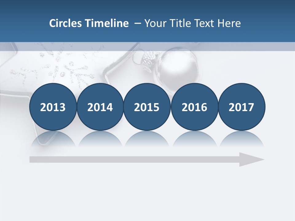 Ornament Background Christmas PowerPoint Template