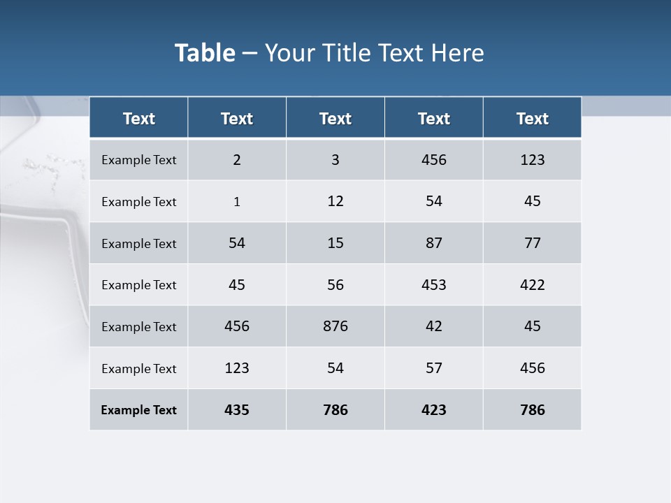 Ornament Background Christmas PowerPoint Template
