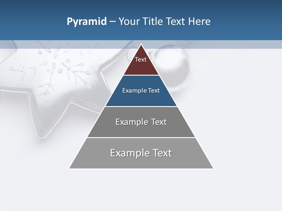 Ornament Background Christmas PowerPoint Template