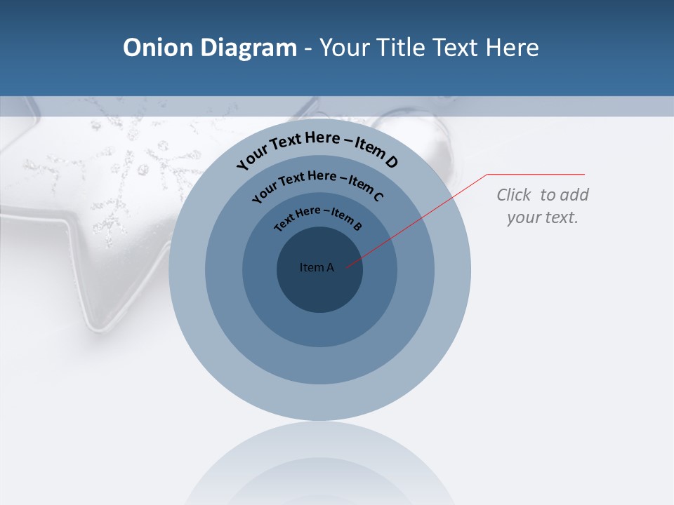 Ornament Background Christmas PowerPoint Template