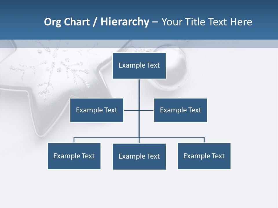 Ornament Background Christmas PowerPoint Template