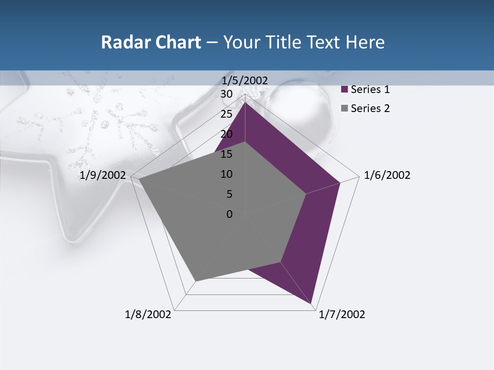 Ornament Background Christmas PowerPoint Template