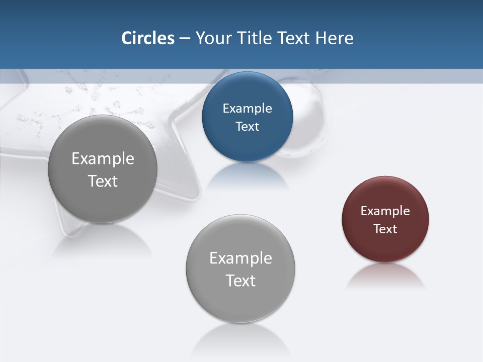 Ornament Background Christmas PowerPoint Template