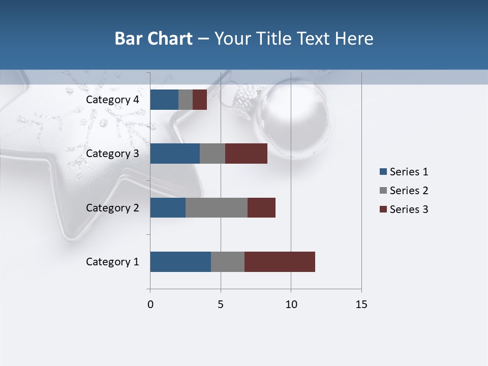 Ornament Background Christmas PowerPoint Template