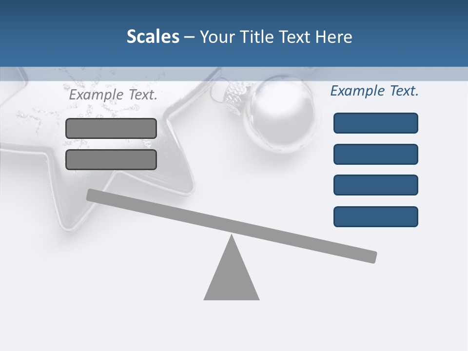 Ornament Background Christmas PowerPoint Template