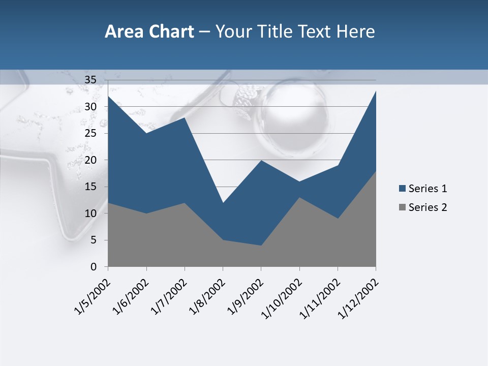 Ornament Background Christmas PowerPoint Template