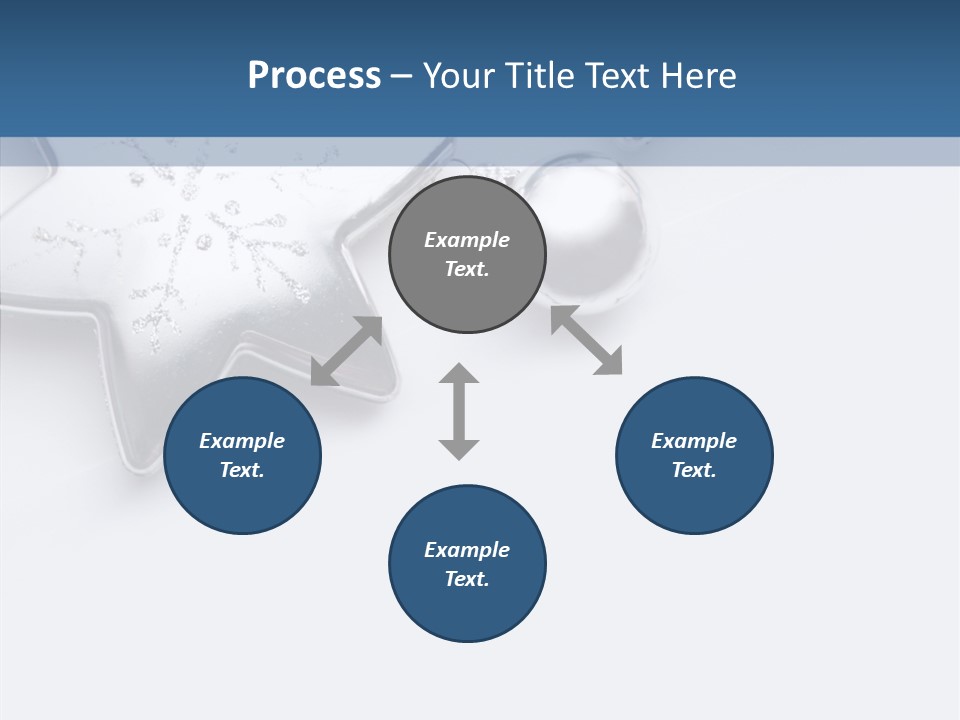 Ornament Background Christmas PowerPoint Template
