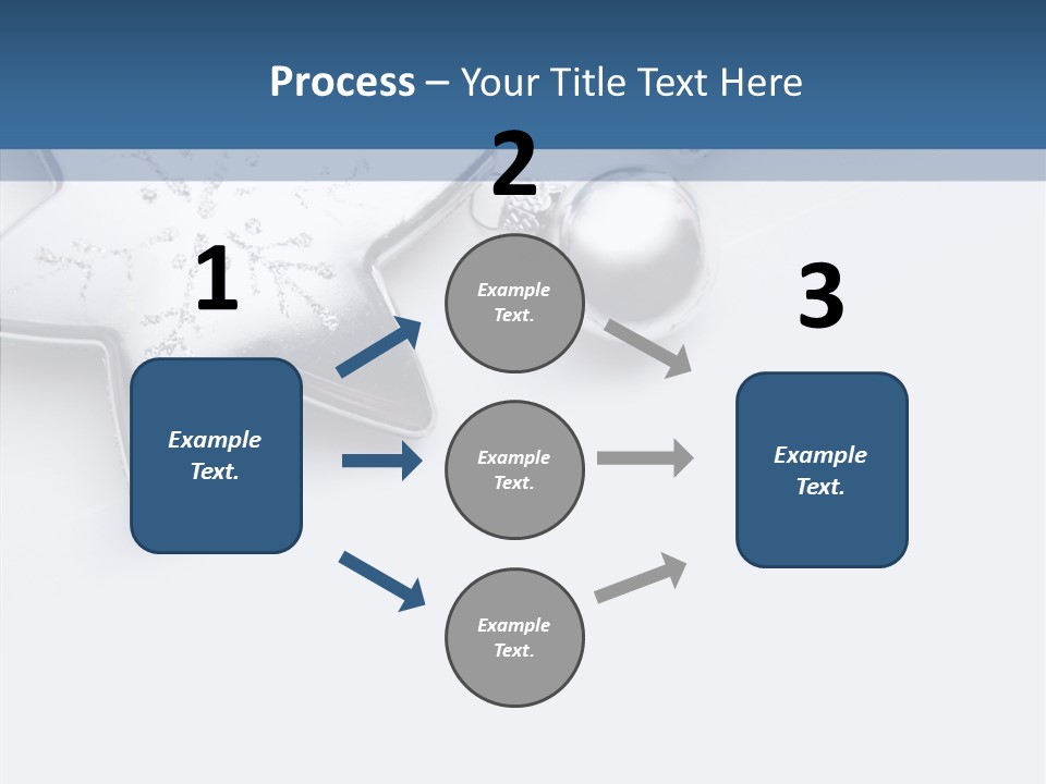 Ornament Background Christmas PowerPoint Template