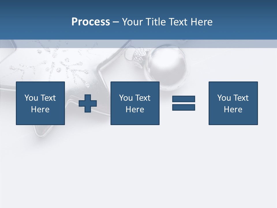 Ornament Background Christmas PowerPoint Template