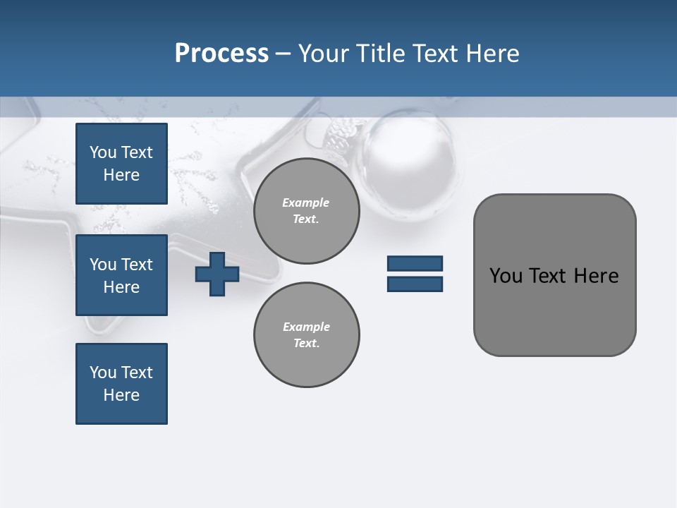 Ornament Background Christmas PowerPoint Template