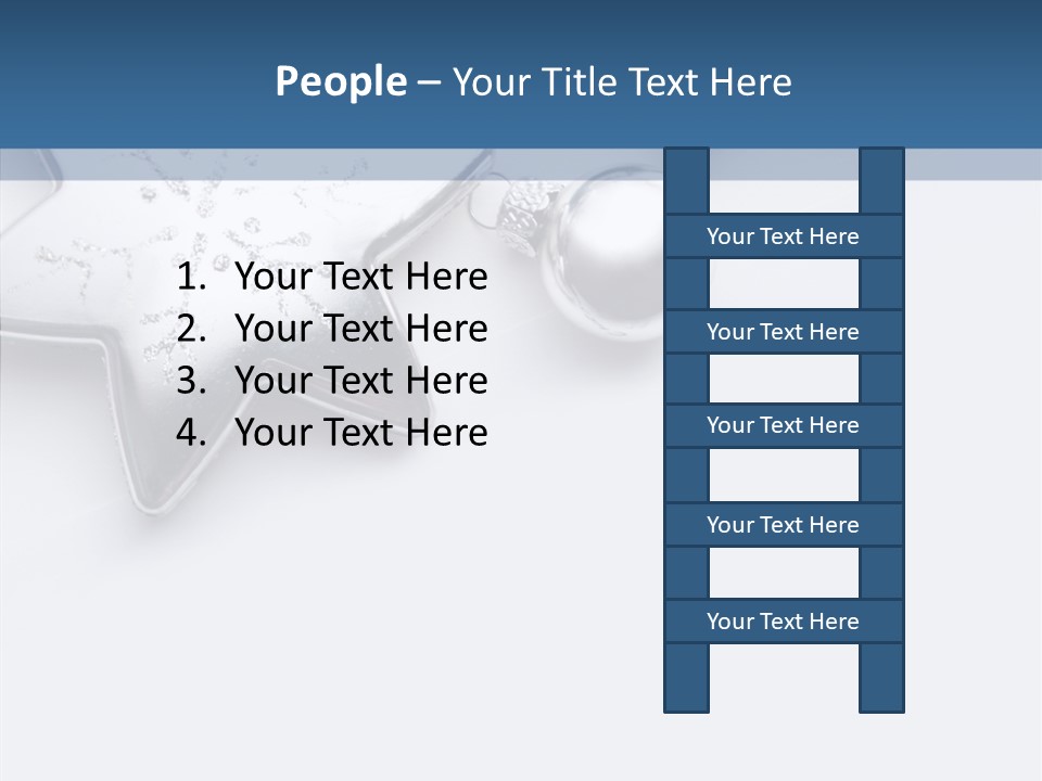 Ornament Background Christmas PowerPoint Template