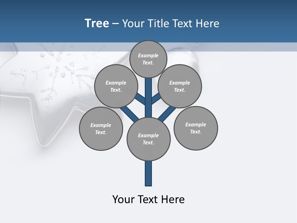 Ornament Background Christmas PowerPoint Template