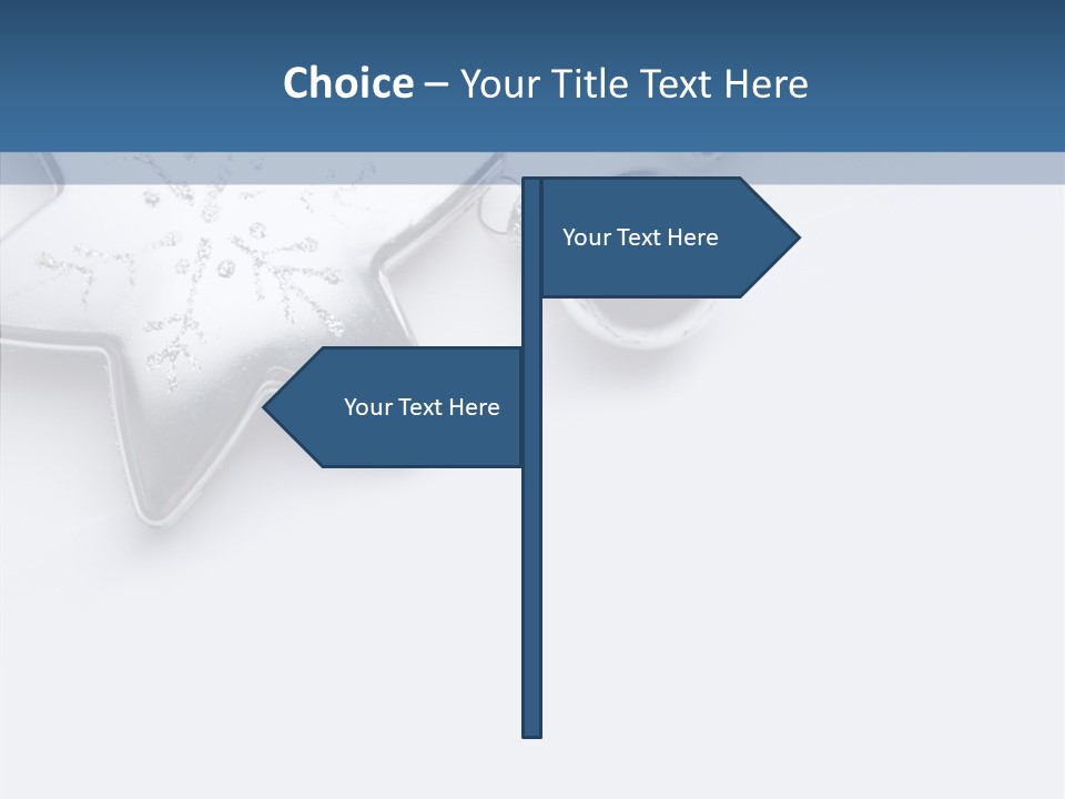 Ornament Background Christmas PowerPoint Template