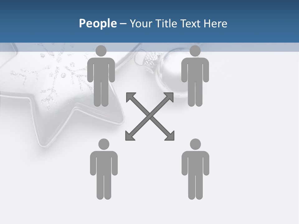 Ornament Background Christmas PowerPoint Template