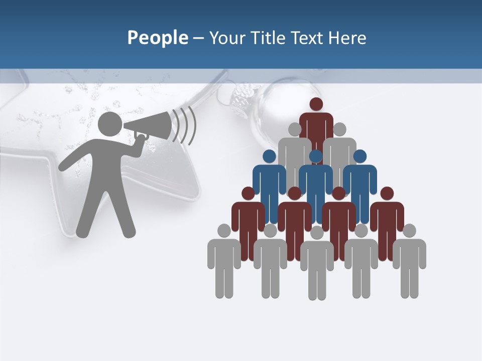 Ornament Background Christmas PowerPoint Template