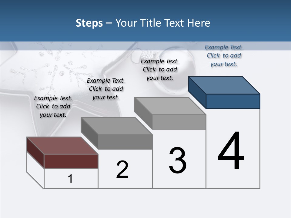 Ornament Background Christmas PowerPoint Template