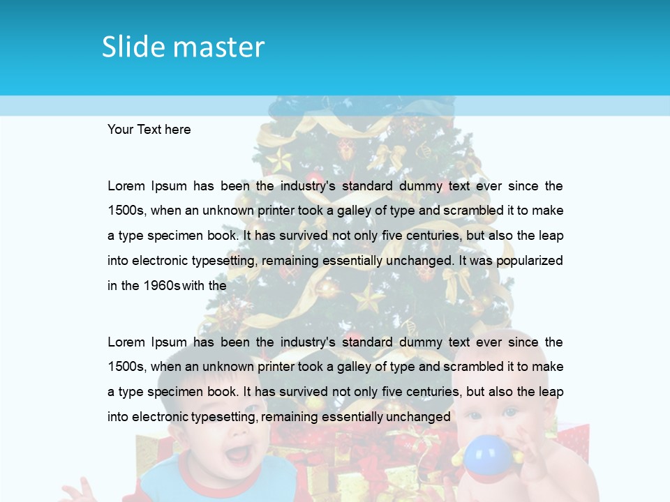 Happy Smile Family PowerPoint Template