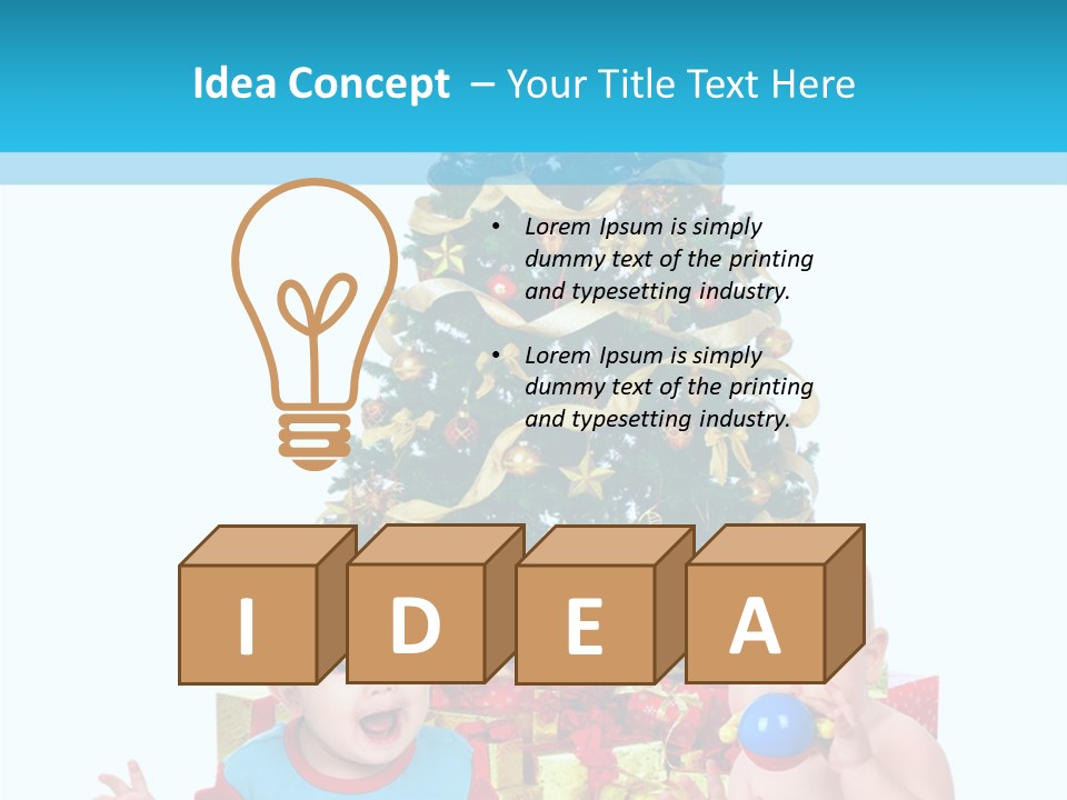 Happy Smile Family PowerPoint Template