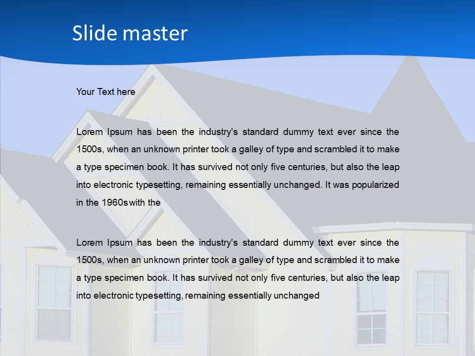 Design Construction Contractor PowerPoint Template